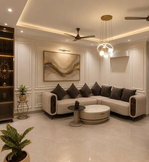 Living Room in 3.5 BHK Apartment at M3M Sky City, Sector 65 – for Sale