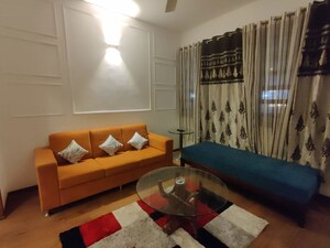 Living Room in 3 BHK Builder Floor at Hsr Layout Sector 2 – for Rent