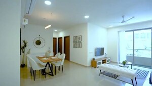 Living Room in 2.5 BHK Apartment at Oberoi Realty Splendor, Andheri East – for Sale
