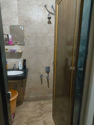 Bathroom in 2 BHK Apartment at Tulsidham Complex, Kapur Bawdi – for Sale