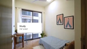 Bedroom in 3.5 BHK Apartment at Rustomjee Seasons, Bandra East – for Sale
