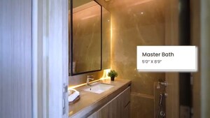 Bedroom in 3.5 BHK Apartment at Rustomjee Seasons, Bandra East – for Sale