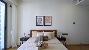 Living Room in 3.5 BHK Apartment at Rustomjee Seasons, Bandra East – for Sale