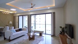 Living Room in 3.5 BHK Apartment at Rustomjee Seasons, Bandra East – for Sale
