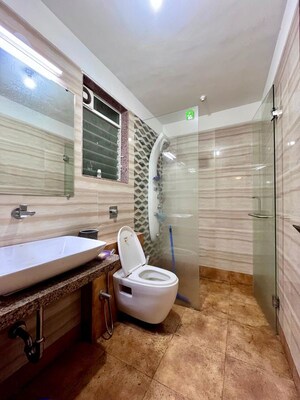 Bathroom in 2 BHK Apartment at Paradise Lifespaces Sai World City, New Panvel – for Rent