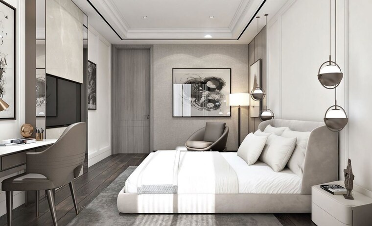 Bedroom, ambala highway 4 Bedroom 3475 Sq.Ft. Apartment In Ambala Highway Zirakpur 10570812