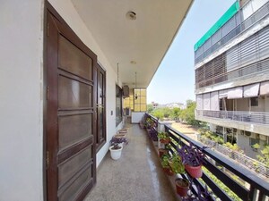 Balcony in 3 BHK Builder Floor at Palam Vihar Residents Association, Palam Vihar – for Rent