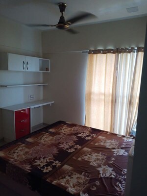 Bedroom in 2 BHK Apartment at Shapoorji Pallonji Joyville Hinjewadi, Hinjewadi – for Rent