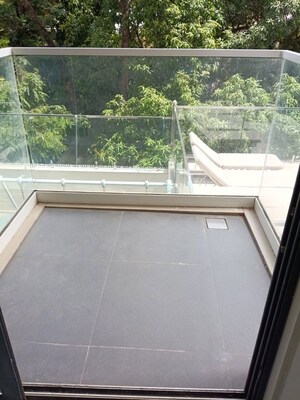 Balcony in 2 BHK Apartment at Sarthak Amrut Tara, Andheri West – for Rent