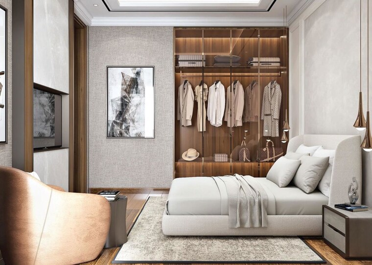 Bedroom, ambala highway 4 Bedroom 3675 Sq.Ft. Apartment In Ambala Highway Zirakpur 10570836