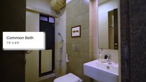 Bathroom in 2 BHK Apartment at Kanakia Rainforest, Andheri East – for Sale