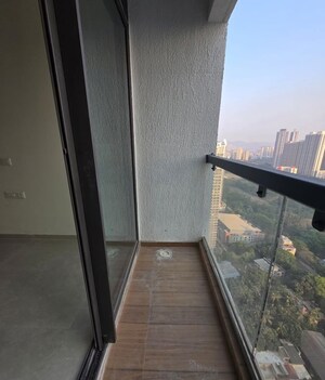 Balcony in 2 BHK Apartment at Damji Shamji Mahavir Spring Tulip Phase 1, Pokhran Road No Two – for Rent