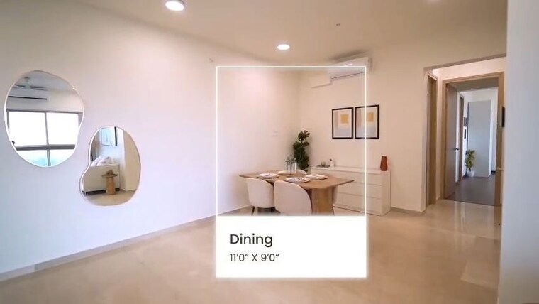 Living Room, raj-infinia 3 Bedroom 1095 Sq.Ft. Apartment In Malad West Mumbai 10570874