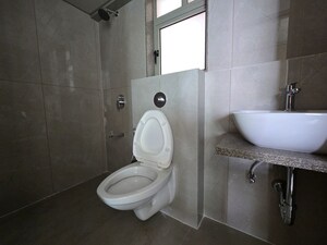 Bathroom in 3 BHK Apartment at Gurukrupa Marina Enclave, Malad West – for Sale
