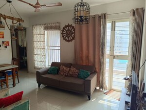 Living Room in 2 BHK Apartment at Gravity Austin Plaza, Wakad – for Sale
