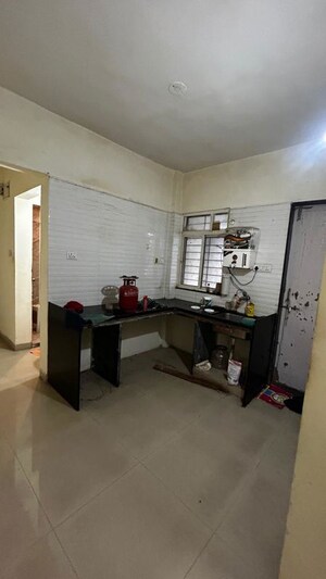 Kitchen in 1 BHK Apartment at Padmachaya CHS, Kharadi – for Rent