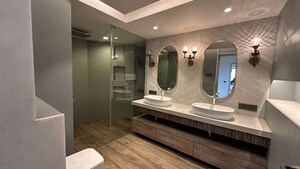 Building Lobby in 3 BHK Apartment at Poseidon Apartment, Andheri West – for Rent