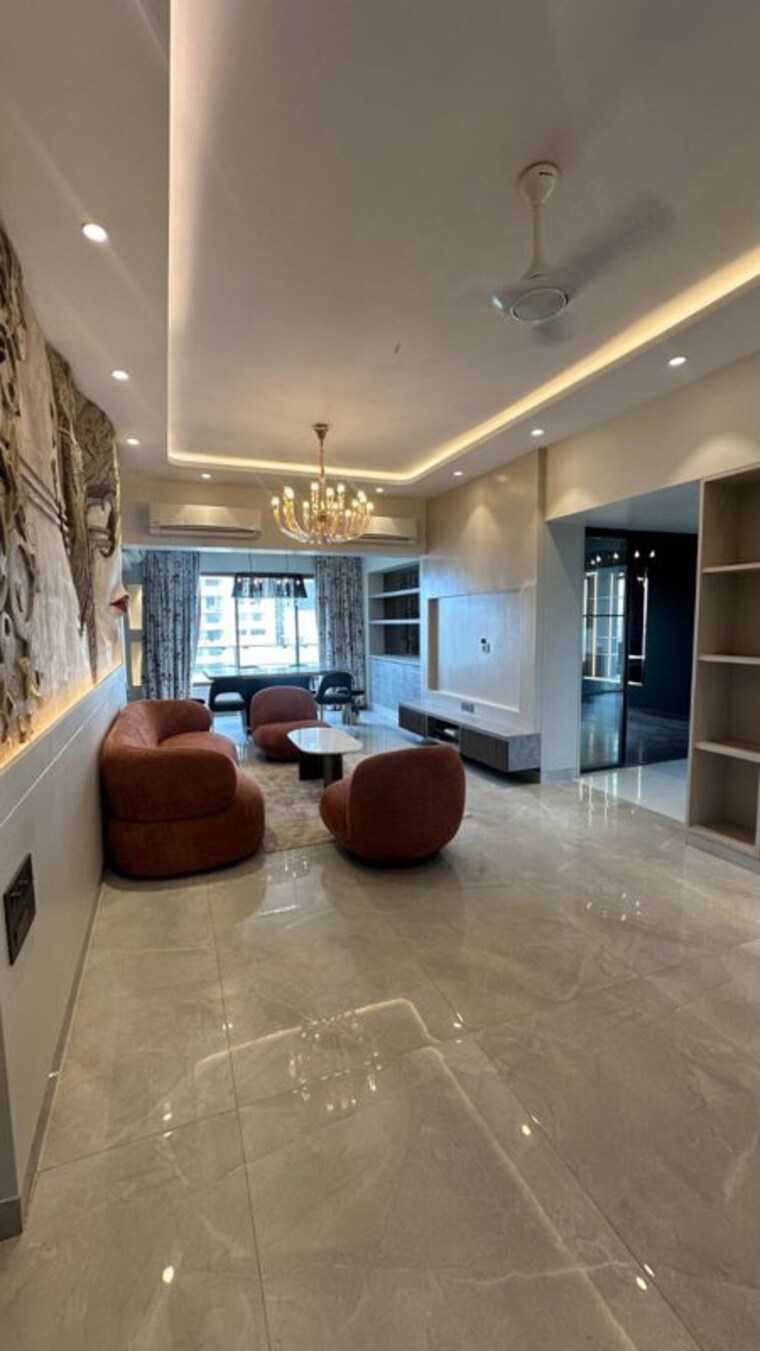 Living Room, poseidon-apartment 3 Bedroom 2500 Sq.Ft. Apartment In Andheri West Mumbai 10570855