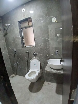 Bathroom in 2 BHK Apartment at Group Seven Rushi Heights, Goregaon East – for Sale