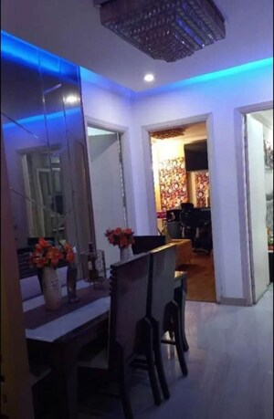 Dining area in 3 BHK Apartment at Vip Road – for Rent