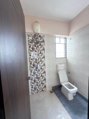 Bathroom in 2 BHK Apartment at Satyam Rajyog, Dhanori – for Rent