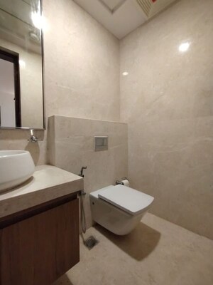Bathroom in 4 BHK Apartment at Prestige White Meadows, Whitefield – for Sale
