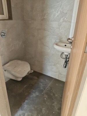 Bathroom in 2 BHK Apartment at Sugee Sea Krest, Worli – for Rent