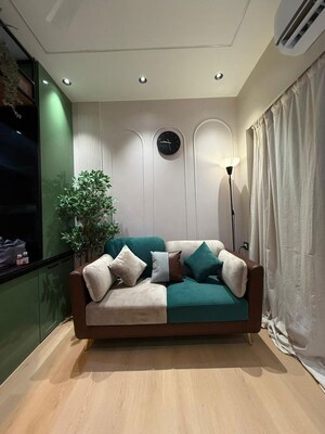 Bedroom in Studio Apartment at Lodha Crown Quality Homes, Majiwada – for Rent