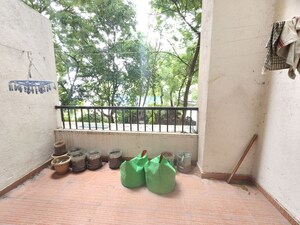 Balcony in 2 BHK Apartment at Kolte Patil Margosa Heights, Mohammadwadi – for Rent
