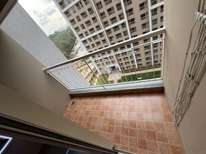 Balcony in 2 BHK Apartment at Sobha Dream Gardens, Thanisandra Main Road – for Rent