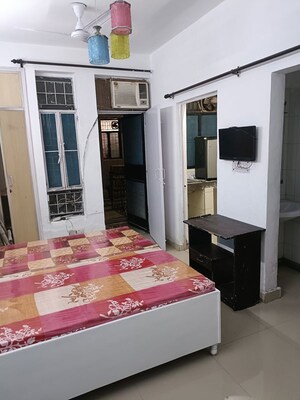 Bedroom in 2 BHK Apartment at Kanchan Janga Apartment, Sector 53 – for Rent