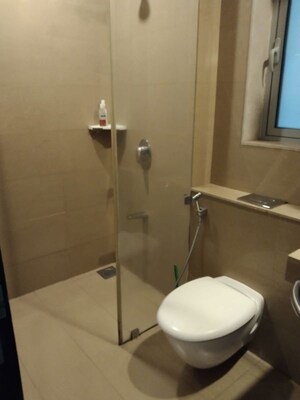 Bathroom in 3 BHK Apartment at Oberoi Exquisite Goregaon, Goregaon East – for Rent