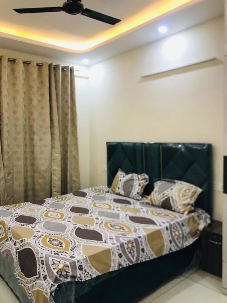 Bedroom, green-valley-heights 3 Bedroom 1850 Sq.Ft. Apartment In Dhakoli Zirakpur 10570995