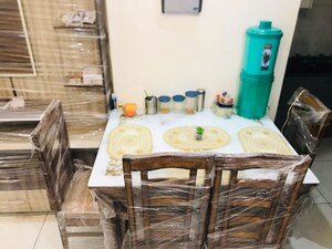 Bedroom in 3 BHK Apartment at Green Valley Heights, Dhakoli – for Rent