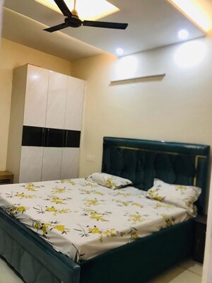Bedroom in 3 BHK Apartment at Green Valley Heights, Dhakoli – for Rent