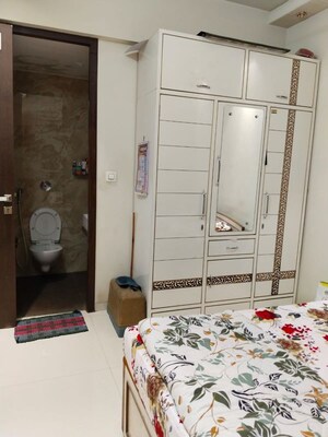 Bathroom in 1 BHK Apartment at Raunak City Sector 4, Kalyan West – for Rent