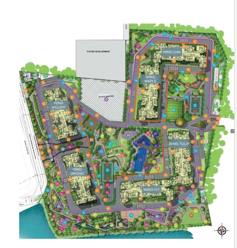 Master Plan, sumadhura-folium 3 Bedroom 1815 Sq.Ft. Apartment In Whitefield Bangalore 10564501