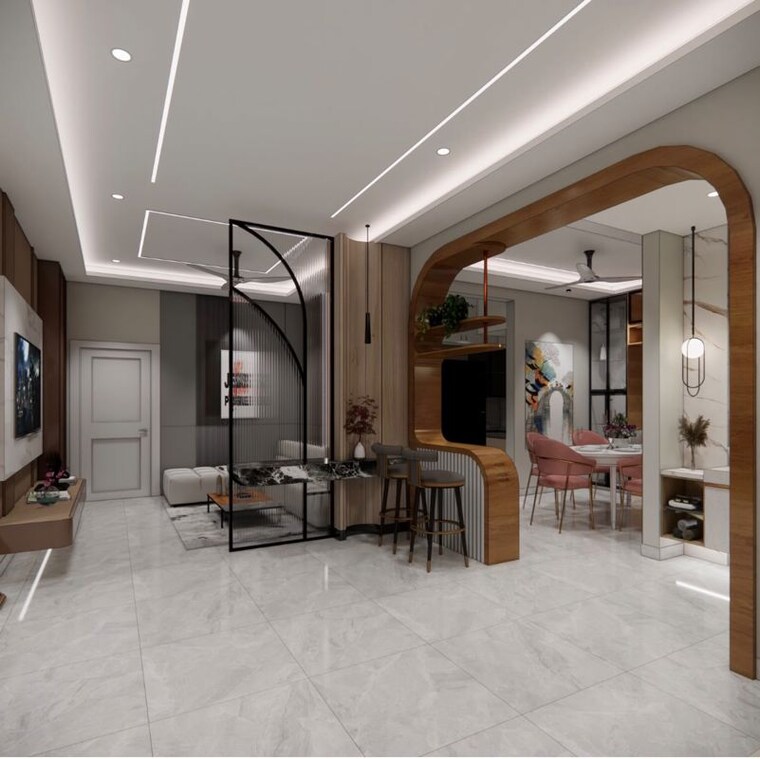 Living Room, brigade-manor 4 Bedroom 3164 Sq.Ft. Apartment In Moti Nagar Hyderabad 10571032