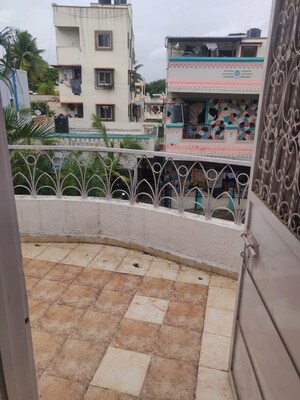 Balcony in 1 RK Apartment at Mira Society, Swargate – for Rent