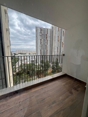 Balcony in 3 BHK Apartment at Mahindra Eden, Kanakapura Road – for Sale