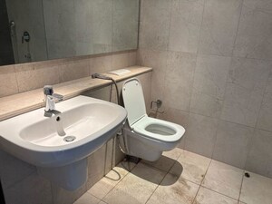 Bathroom in 3.5 BHK Apartment at Panchshil Towers, Kharadi – for Rent