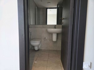 Bathroom in 3.5 BHK Apartment at Panchshil Towers, Kharadi – for Rent