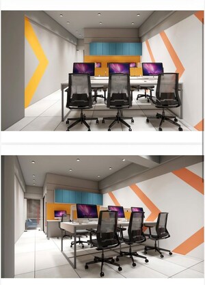 Team Area in  Office Space at Vaishnodevi Circle – for Rent