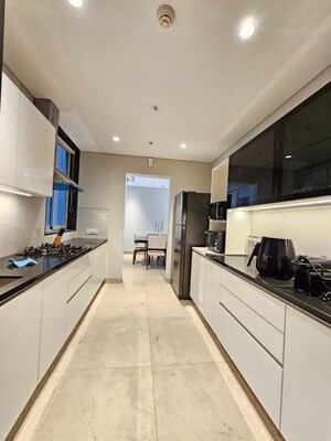 Kitchen in 3.5 BHK Apartment at Panchshil Towers, Kharadi – for Rent
