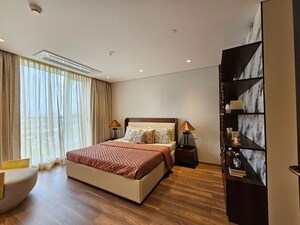 Bedroom in 3.5 BHK Apartment at Panchshil Towers, Kharadi – for Rent