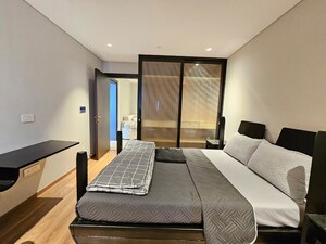 Bedroom in 3.5 BHK Apartment at Panchshil Towers, Kharadi – for Rent