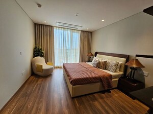 Living Room in 3.5 BHK Apartment at Panchshil Towers, Kharadi – for Rent