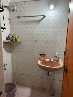 Bathroom in 2 BHK Apartment at Vanshaj Lara Prestige, Pashan – for Rent