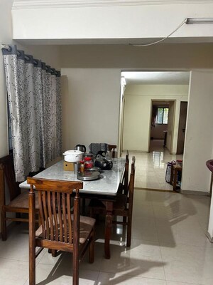 Living Room in 3 BHK Apartment at Morya Giri Apartment, Pimple Nilakh – for Rent