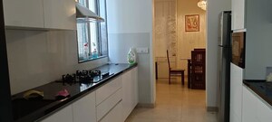 Kitchen in 3.5 BHK Apartment at Panchshil Towers, Kharadi – for Rent